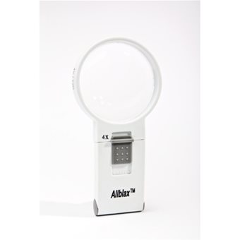 Allblax High Quality LED Magnifier 4x