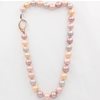 Pink multi colour pearls