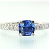 Fine blue sapphire