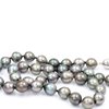 Silver black South sea pearls