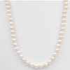Round white pearls