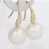 White pearl on hooks