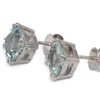 Aquamarine studs