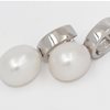 White oval pearls