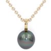 Black Tahitian pearl