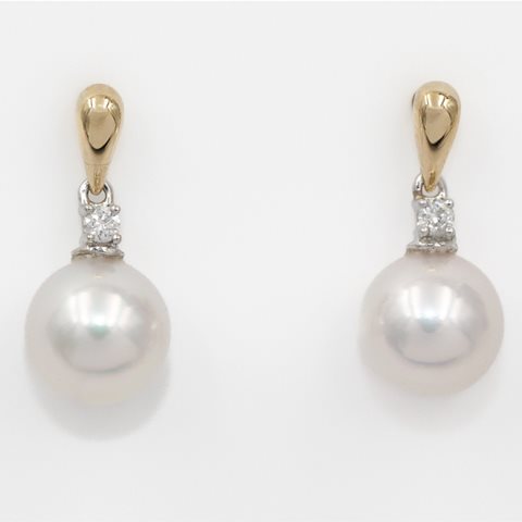 Diamond and pearl drops