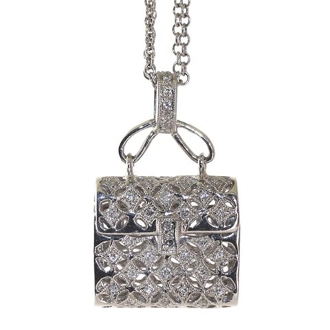 Diamond handbag