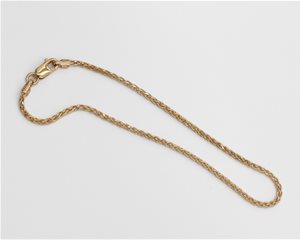 Foxtail gold bracelet