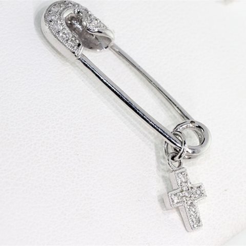 Diamond Safety Pin