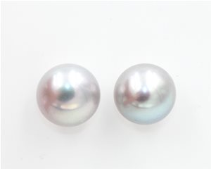 Silver pearls 13mm